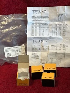 TRIAD MAGNETICS AUDIO TRANSFORMERS P/N SP-66 LOT OF 4 NEW SURPLUS - Picture 1 of 6