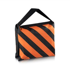 Neewer Black/Orange Heavy-Duty Studio Video Light Stand Sandbag