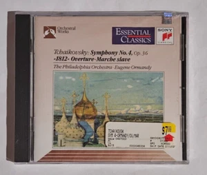 philadelphia / ormandy TCHAIKOVSKY SYMPHONY NO. 4 op. 36 / 1812 OVERTURE CD NEW - Picture 1 of 2