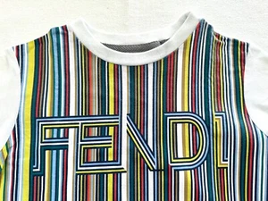 FENDI Kids Unisex T-Shirt Size 5A 100% Cotton in Perfect Condition - Picture 1 of 3