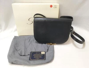 Cartier Sapphire Line Shoulder Bag 8.6 inch Black - Picture 1 of 17