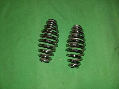 Par de muelles de horquilla de asiento individual Harley Bobber Copper vintage Foto 1 de 4