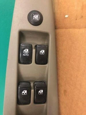 05-08 SUZUKI RENO INTERRUPTOR MESTRE JANELA DE ENERGIA DRIVER ESQUERDO COM MOLDURA CINZA - Imagem 1 de 4