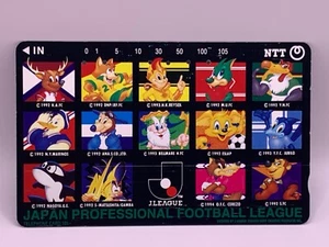 Football League Japanese Used Telephone Card Made in Japan Japan Japanese NTT - Picture 1 of 6