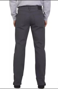Pantalone foderato in pile legato uomo?s resistente alle intemperie vintage, tela elasticizzata - blu 36x32 - Foto 1 di 8