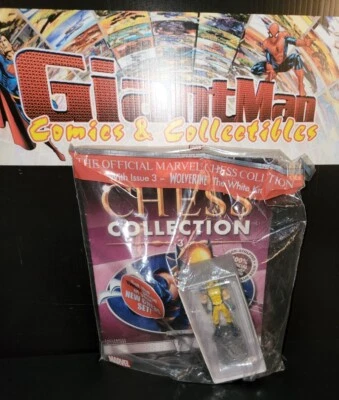 Colección de ajedrez Eaglemoss de DC Comics #55 Wolverine D1 Foto 1 de 3