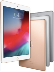 Apple iPad 6th Generation (2018) 32GB 128GB 9.7" Wi-Fi + Cellular New Condition