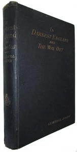 BOOTH William In Darkest England and The Way Out 1890 1st EDITION Salvation Army - Picture 1 of 4