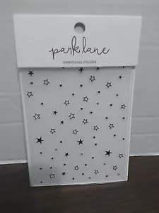 Park Lane NIP Embossing Folder Stars - Picture 1 of 5
