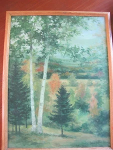Original Landscape Painting, Signed & Framed, 1969 - Picture 1 of 7