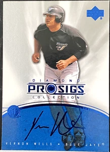 Vernon WELLS 2004 Diamond ProSigs Upper Deck #10 Toronto Blue Jays - Picture 1 of 2