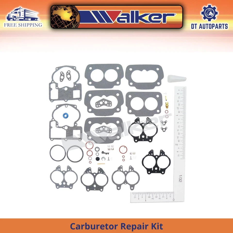 Kit de reparo de carburador Walker para 1962-1963 Buick LeSabre 6.6L V8  - Imagem 1 de 1