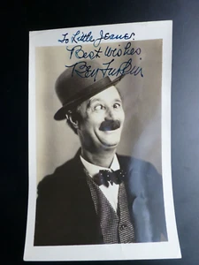 Ben Turpin Signed (Keystone Cops) 5 x 8 Black & White Photo with COA - Picture 1 of 2