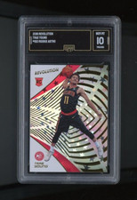 2018-19 Panini Revolution Trae Young Astro RC Rookie #150 GMA Gem Mint 10 ATL