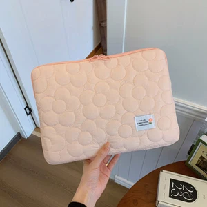 Cute Flower Laptop Bag Computer Notebook Waterproof Tablet Bag Protective Cover - Afbeelding 1 van 23