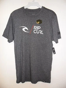Rip Curl Men's S/S T-Shirt "Buzzer Beater" - BLK - Small - NWT - Picture 1 of 1