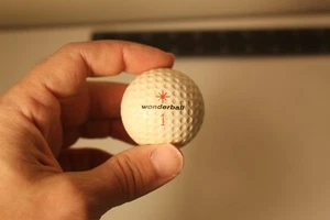 VTG. 1960's Burke Worthington Wonderball Victor Large Red Number #1 Golf Ball - Picture 1 of 8