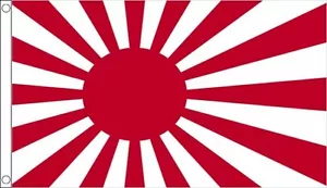 JAPAN RISING SUN FLAG 5' x 3' Japanese Navy Naval Flags Asia Asian - Picture 1 of 1