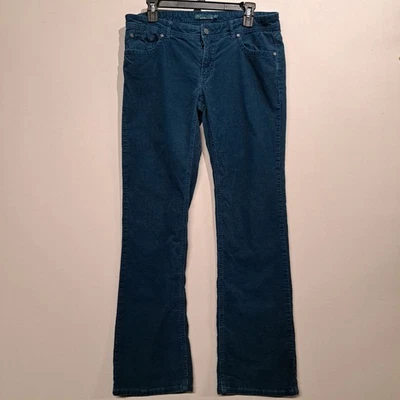 Womens Prana Blue Corduroy Pants Bootcut 10 - Image 1 of 4
