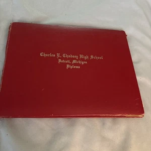 1985 Charles E Chadsey High School Detroit Michigan Diplom Absolvent Cynthia Bing - Bild 1 von 7