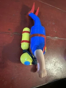 Vintage Toy Wind Up Scuba Diver Bath Toy - US Toy Company - Photo 1/3