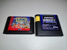 Dr. Robotnik's Mean Bean Machine & Virtual Pinball ☆☆ Authentic Sega Genesis