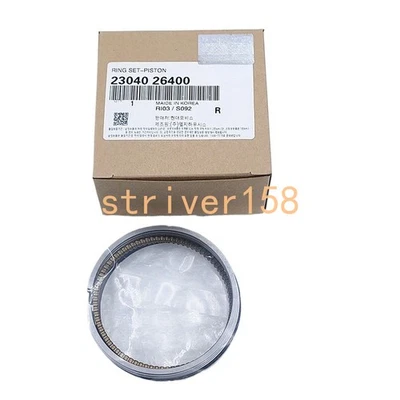 2304026400 Engine Piston Ring Set For 2006-2010 Hyundai Accent Kia Rio 1.4L OEM - Image 1 of 4