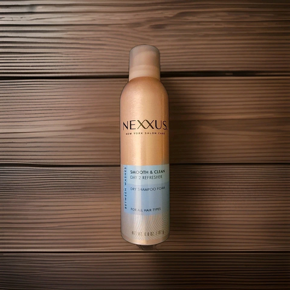 NEW Nexxus Smooth & Clean Day 2 Refresher Dry Shampoo Foam 6.8 Oz DISCONTINUED - Image 1 of 1