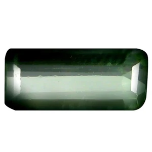 1.11 ct Grand looking Octagon (9 x 4 mm) Un-Heated Mozambique Green Tourmaline - Picture 1 of 1