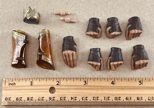 1/6 Hot Toys 12" figure DCU MMS451 Justice League Wonder Woman Bracelets + hands - Picture 1 of 8