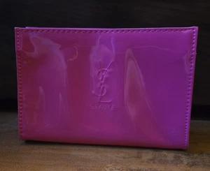 Yves Saint Laurent Kosmetiktasche YSL Magenta Rosa Clutch Kosmetik Neu Ohne Etikett - Bild 1 von 6