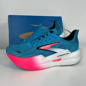 Brooks Hyperion Max 2 Damen-Laufschuhe blau/pink – Größe 4,5 UK - Bild 1 von 22