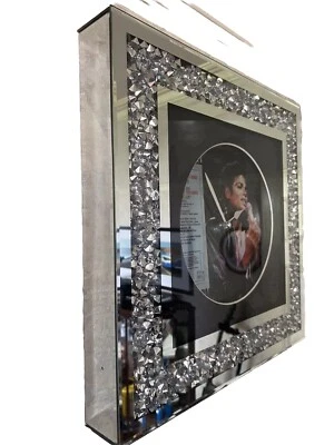 MICHAEL JACKSON  EXCLUSIVE PICTURE  DISC SOUVENIR GIFT CLOCKs      - Image 1 of 4