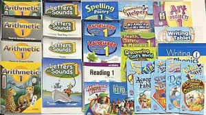 Abeka 1st grade complete set current student consumables parent kit curriculum - Imagen 1 de 16