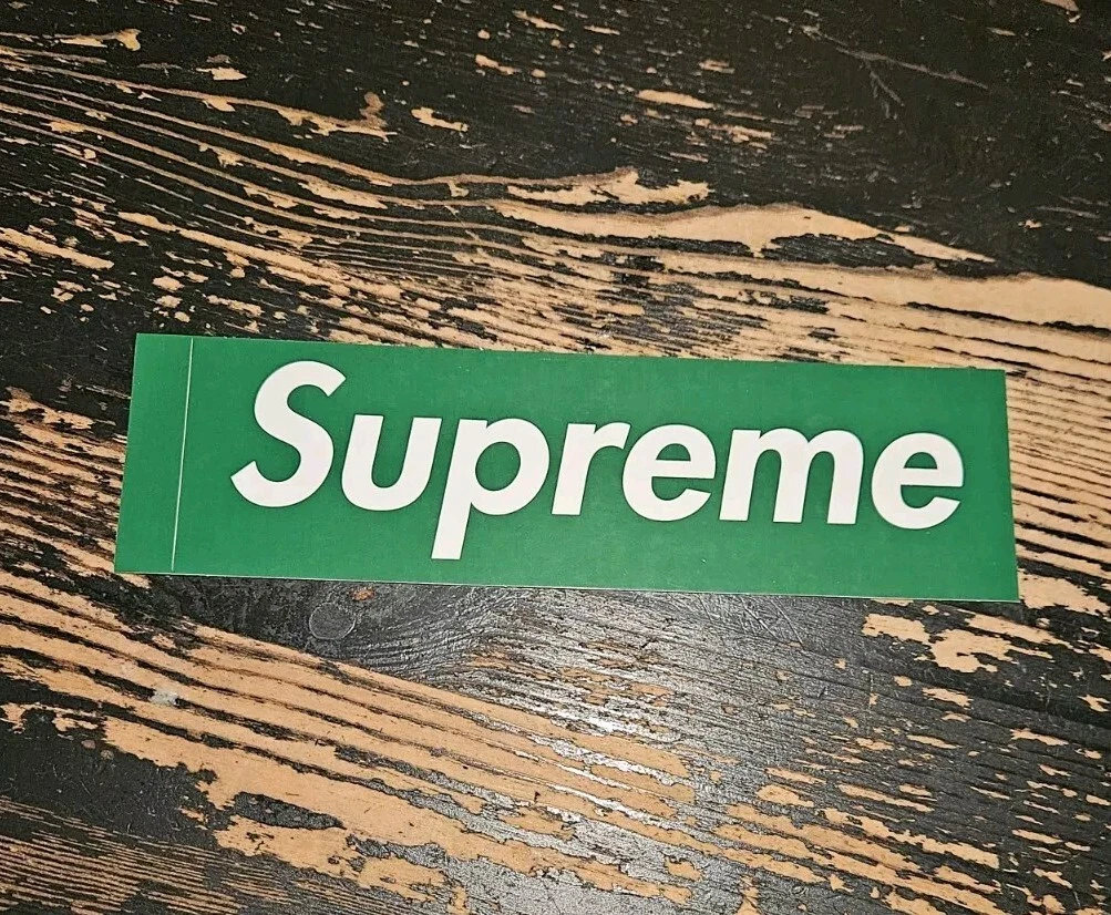 Supreme Box Logo Sticker for sale | eBay