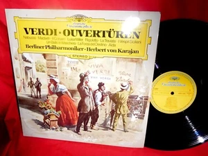 Herbert Von Karajan VERDI Ouvertures LP 1976 GERMANY DG 2531145 MINT- - Picture 1 of 1