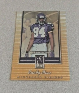 1999 Donruss Elite #EL19 Randy Moss Minnesota Vikings /2500 - Picture 1 of 2