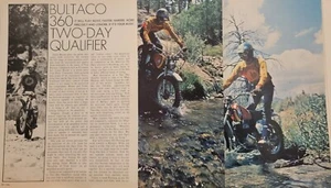 1973 Bultaco 360 Two Day Qualifier 10pg Motorrad Testartikel - Bild 1 von 1