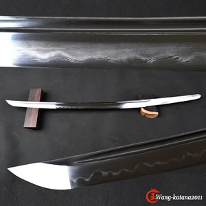 Hoja desnuda desnuda de 71 cm/28"" arcilla templada plegada T10 desnuda para espada japonesa - Imagen 1 de 12