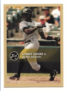 Alfonso Soriano 2000 Just Imagine 2K Gold #193 Norwich Navigators - Picture 1 of 2