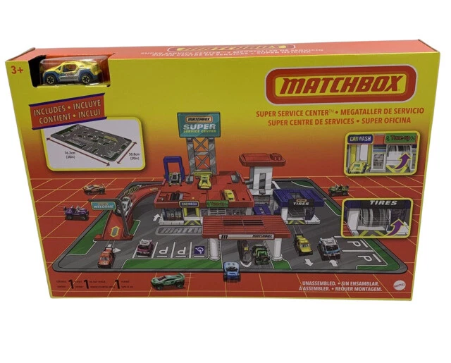 Matchbox 79391473 1:64 Super Service Center Play Set
