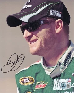 Dale Earnhardt Jr Autografiado Firmado NASCAR AMP 8x10 Foto Beckett Certificado de Autenticidad BAS - Imagen 1 de 2