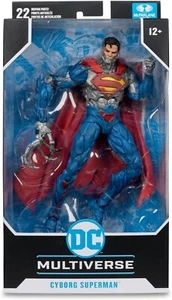 McFarlane Toys Modern Cyborg Superman (New 52), Multicolor PRESALE