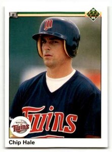 1990 Upper Deck #475 Chip Hale    Minnesota Twins Baseball Cards EX/NM ID:60885
