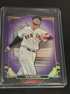 2022 Topps Triple Threads Ted Williams Amethyst /299 Red Sox - Bild 1 von 2