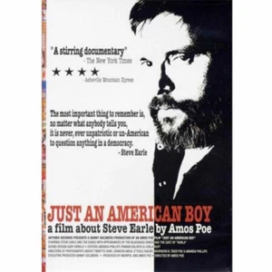 STEVE EARLE Just An American Boy (DVD) - Picture 1 of 1