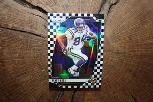Panini Prizm 2024 - Randy Moss #192 blanco y negro Checker Prizm - Imagen 1 de 2