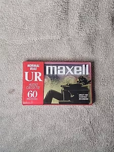 Maxwell Audio Kassette Aufnahmebänder UR 60 Normal Bias VERSIEGELT Brandneu - Bild 1 von 2