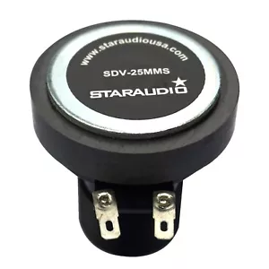 25MM Titanium PA Driver Compression Screw-on Horn Powered Speaker Driver Tweeter - Picture 1 of 19