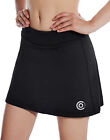CAMBIVO tennis skirt women's skirt with 3 pocket tennis skirt pants under jogging size M